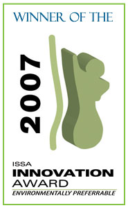 Sustainable Earth commercial cleaners won one of the Most Innovative Green Products at ISSA/INTERCLEAN North America 2007.
